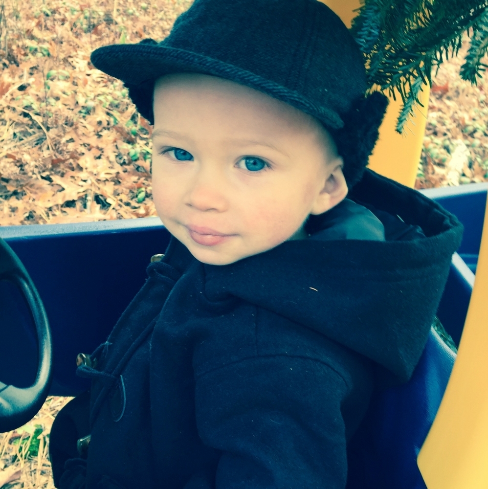 Old Navy Black Pea Coat 18 to 24 mos